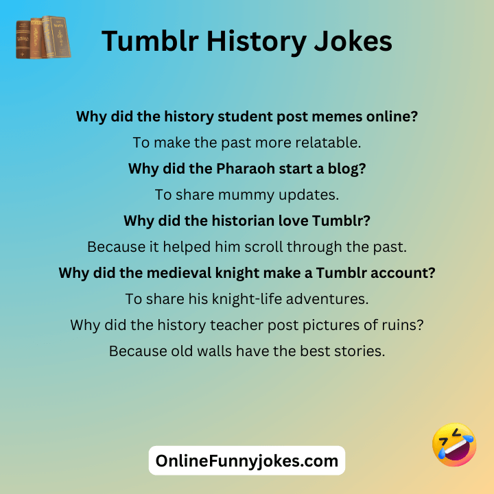 Tumblr History Jokes