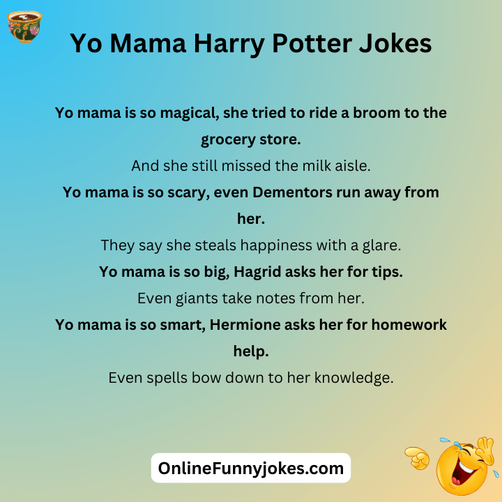 Yo Mama Harry Potter Jokes 