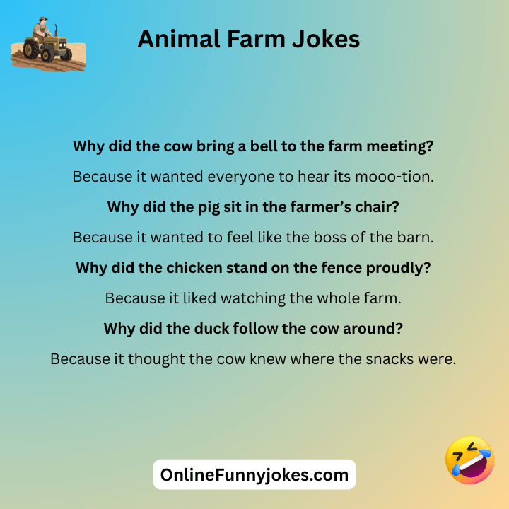 Animal Farm Jokes