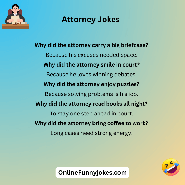 Attorney Jokes