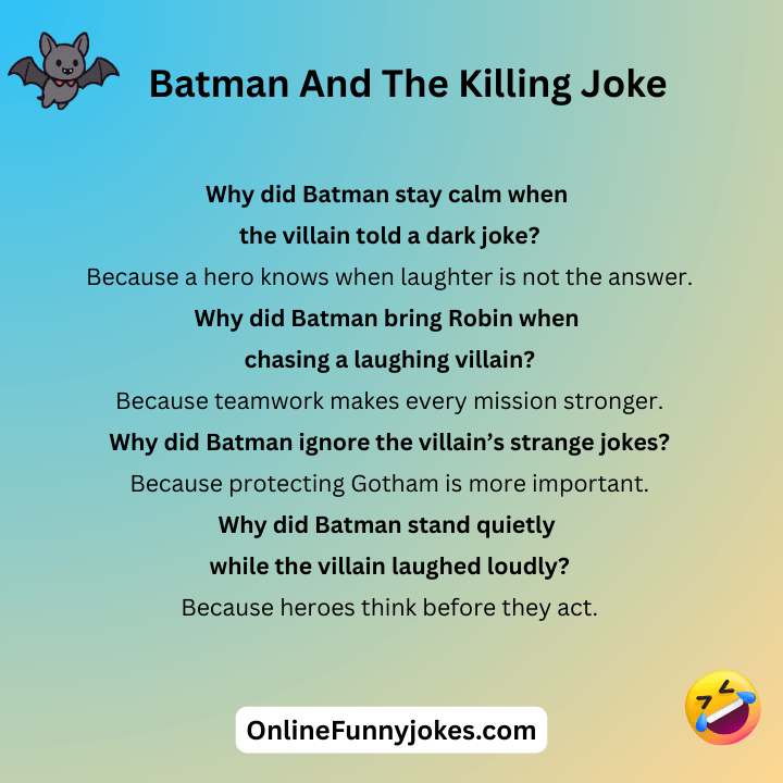 Batman And The Killing Joke