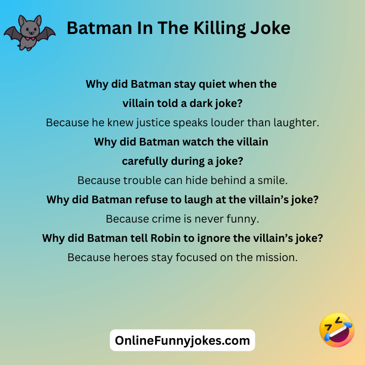 Batman In The Killing Joke