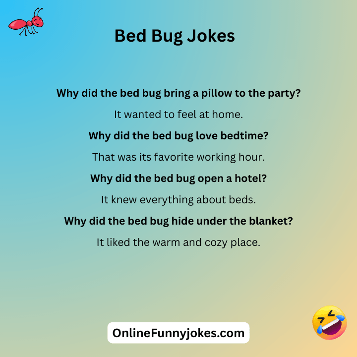 Bed Bug Jokes