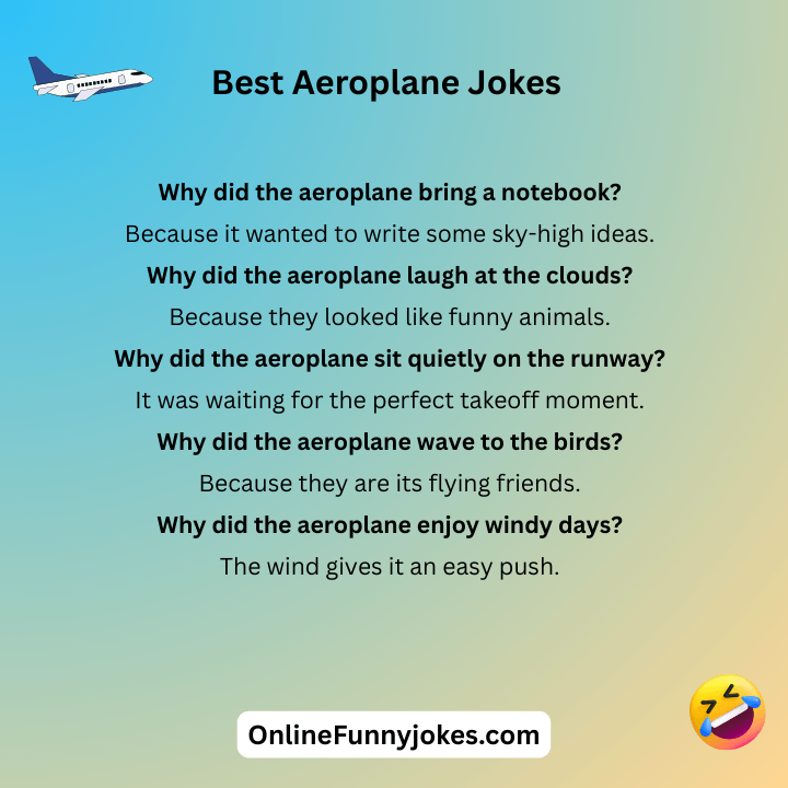 Best Aeroplane Jokes