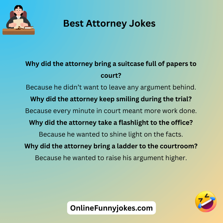 Best Attorney Jokes
