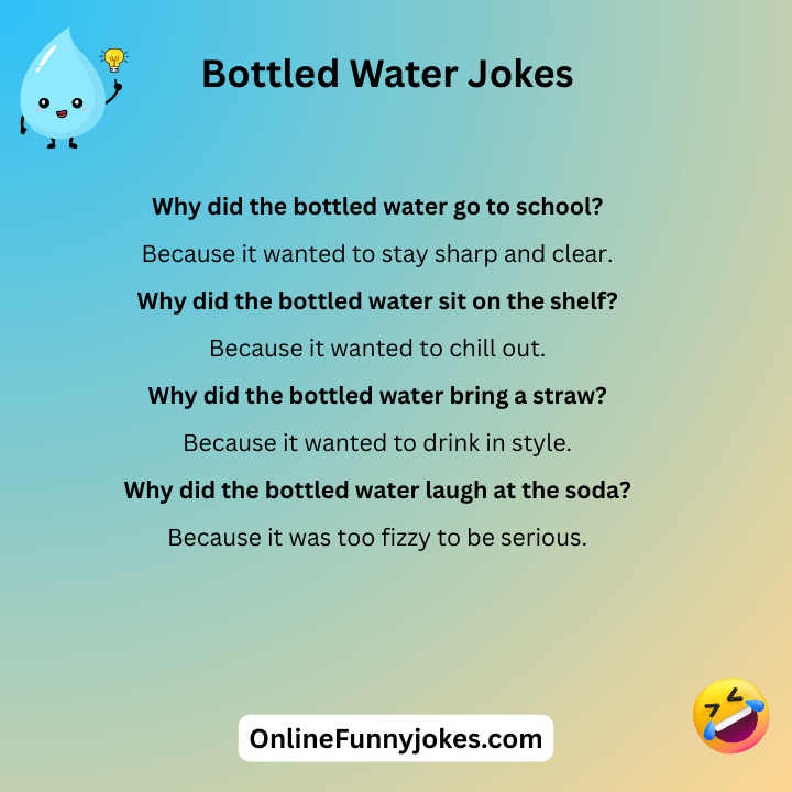 Bottled Water Jokes