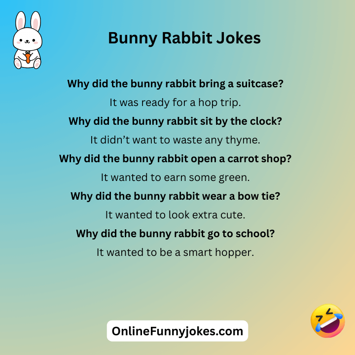 Bunny Rabbit Jokes