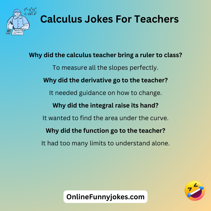 Calculus Jokes For Teachers
