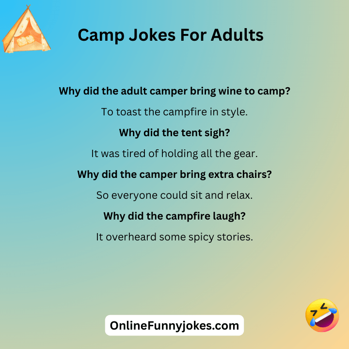 Camp Jokes For Adults