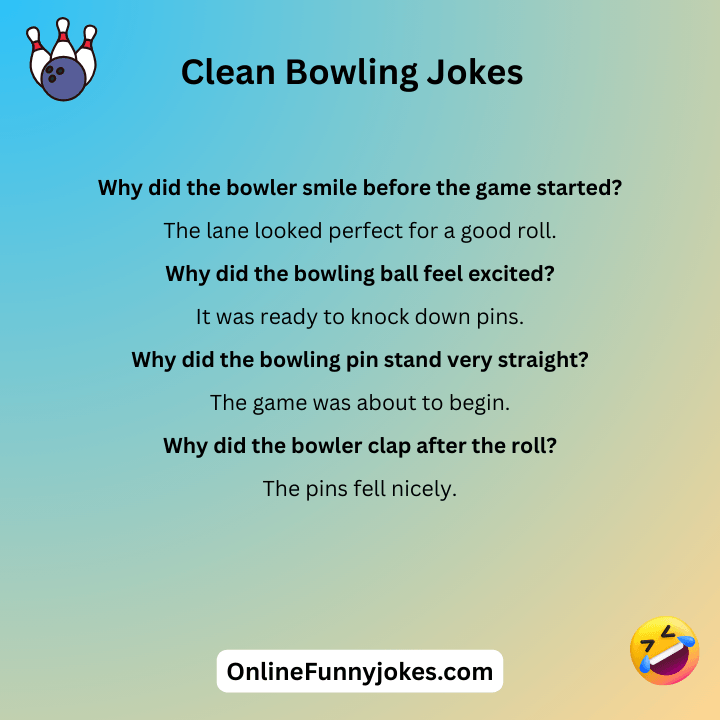 Clean Bowling Jokes