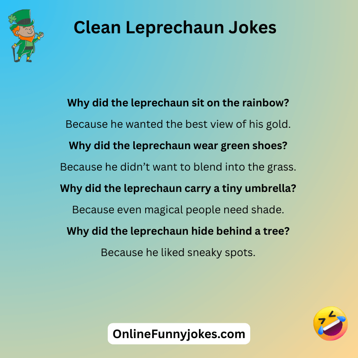 Clean Leprechaun Jokes
