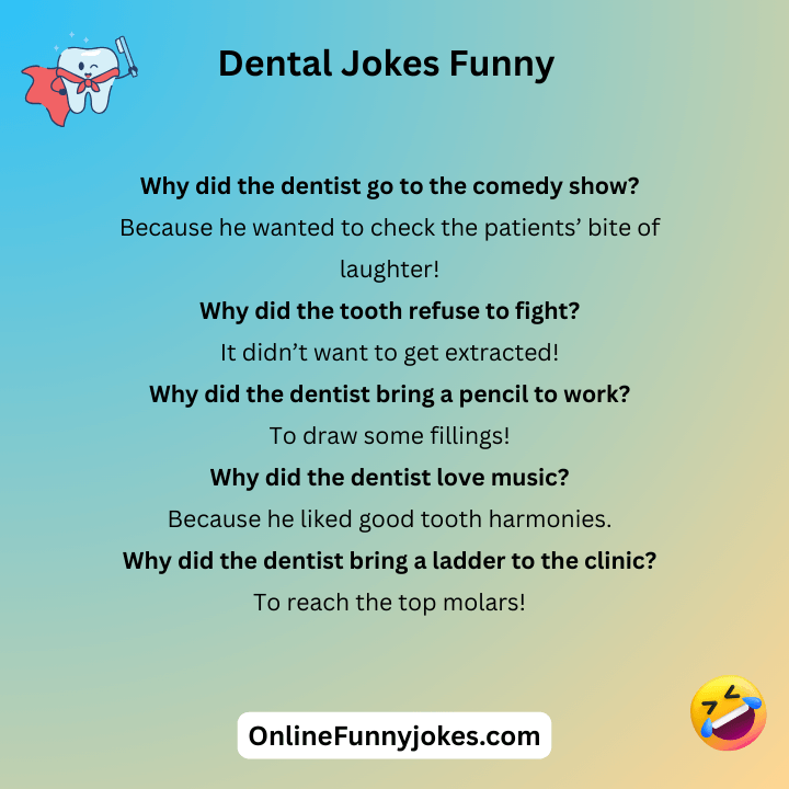 Dental Jokes Funny