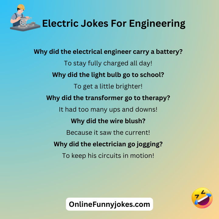Electric Jokes For Engineering