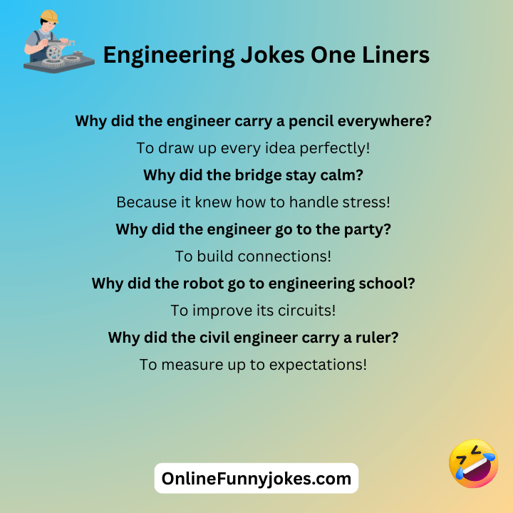 Engineering Jokes One Liners