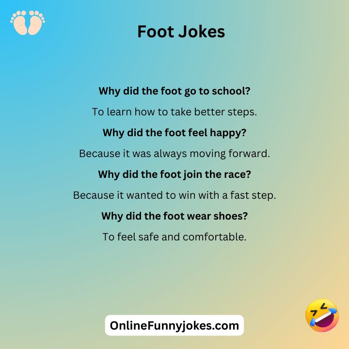 Foot Jokes