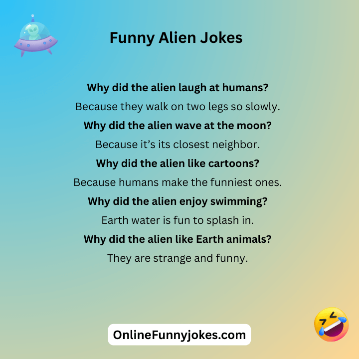Funny Alien Jokes