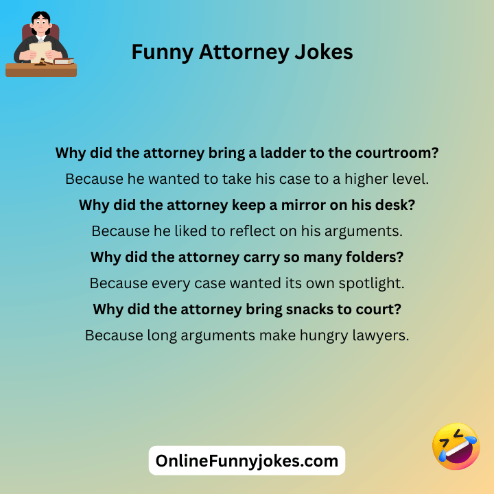 Funny Attorney Jokes