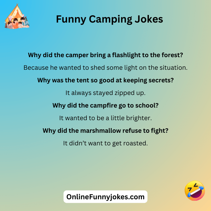 Funny Camping Jokes