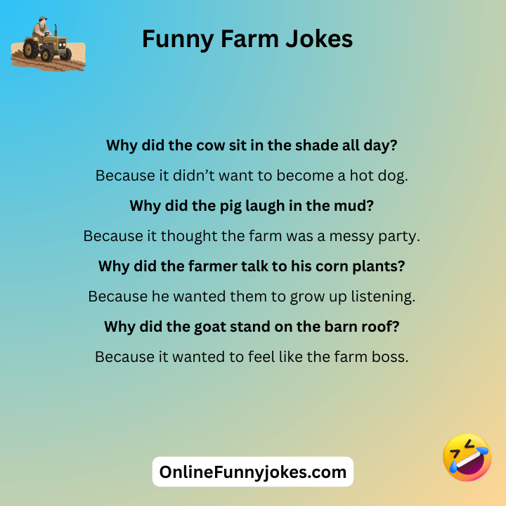 Funny Farm Jokes