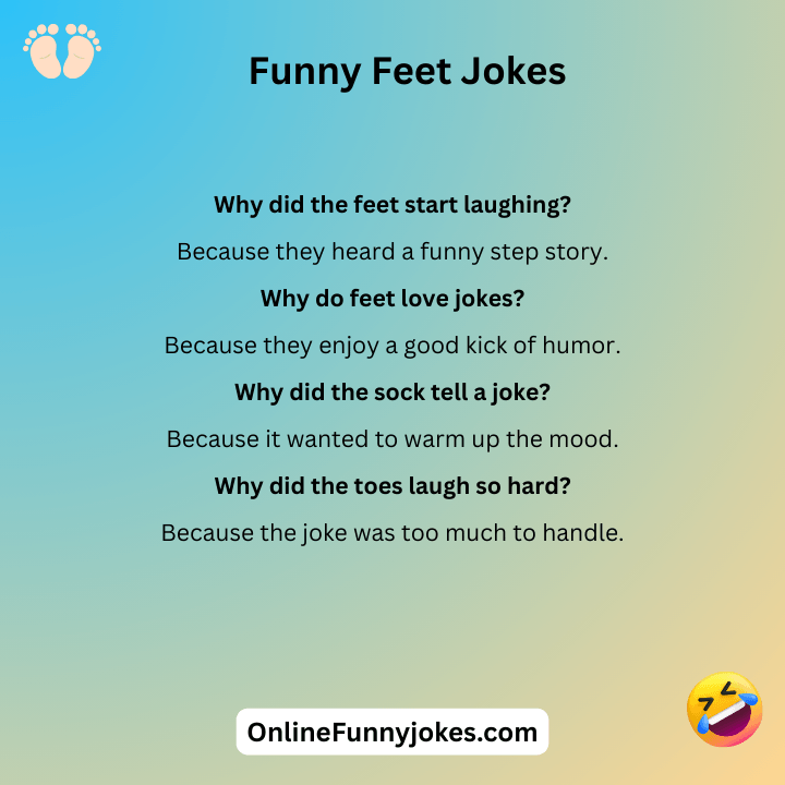 Funny Feet Jokes