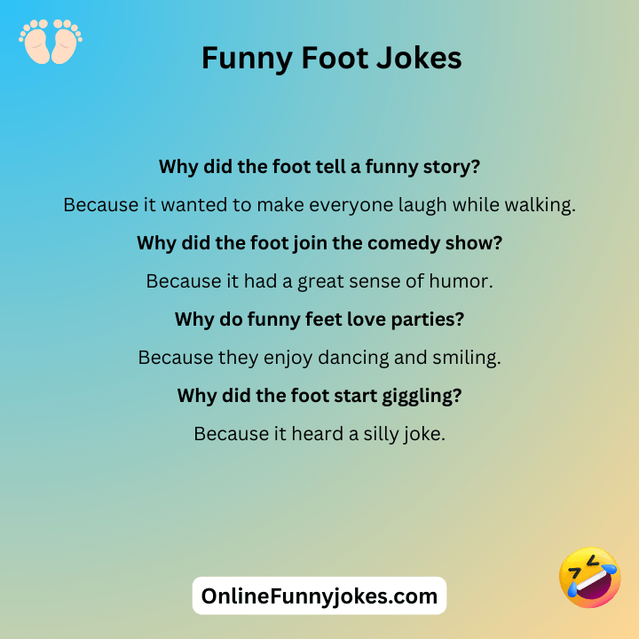 Funny Foot Jokes