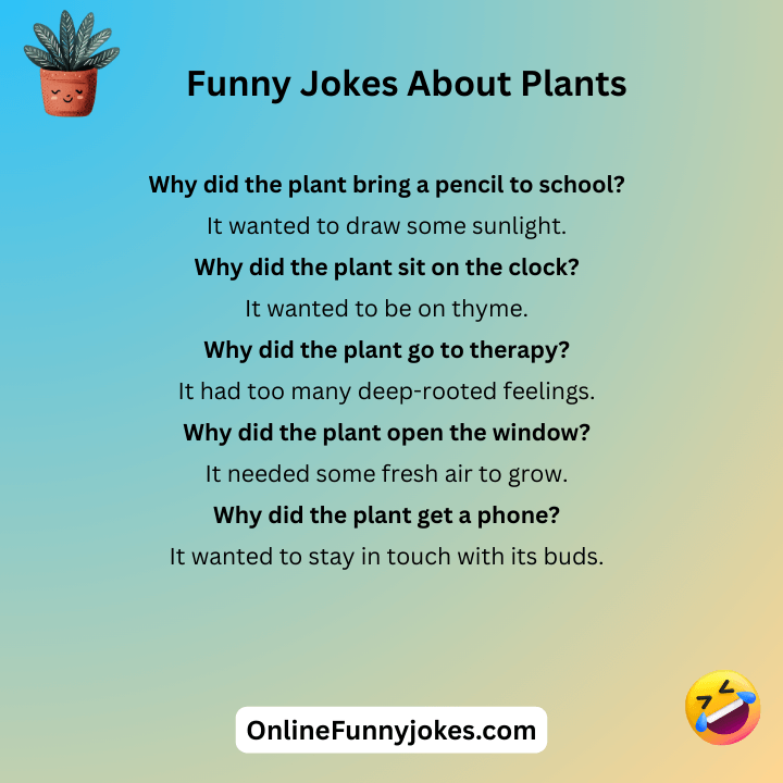 Funny Jokes About Plants
