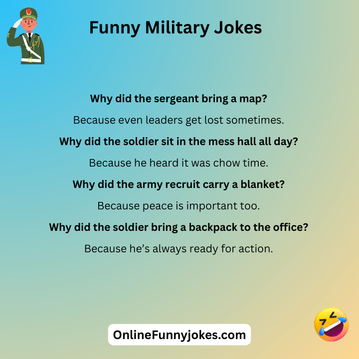 Funny Military Jokes