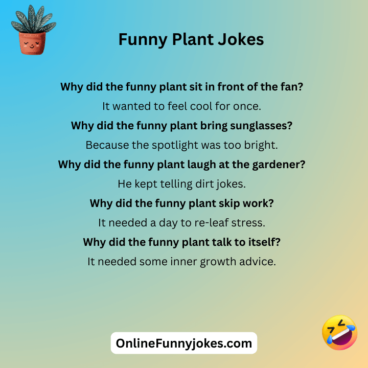 Funny Plant Jokes