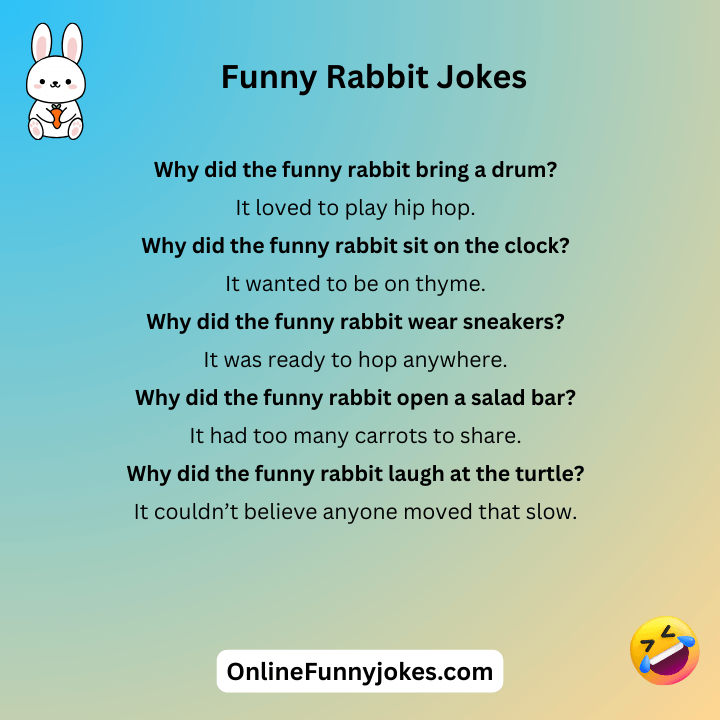 Funny Rabbit Jokes