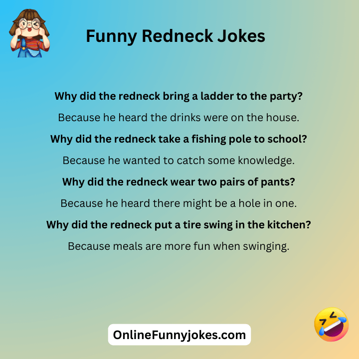 Funny Redneck Jokes