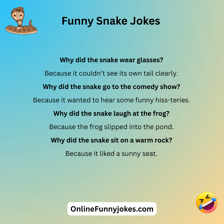 Funny Snake Jokes