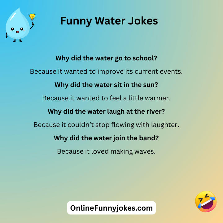 Funny Water Jokes