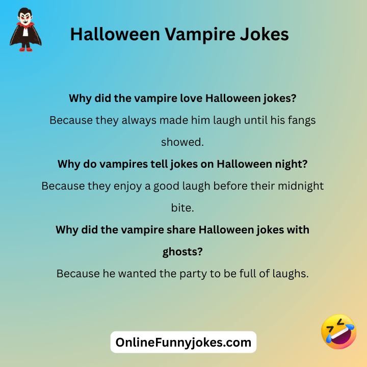 Halloween Vampire Jokes