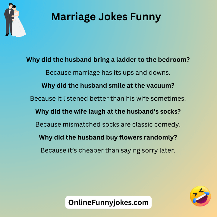 Marriage Jokes Funny