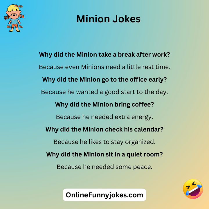 Minion Jokes