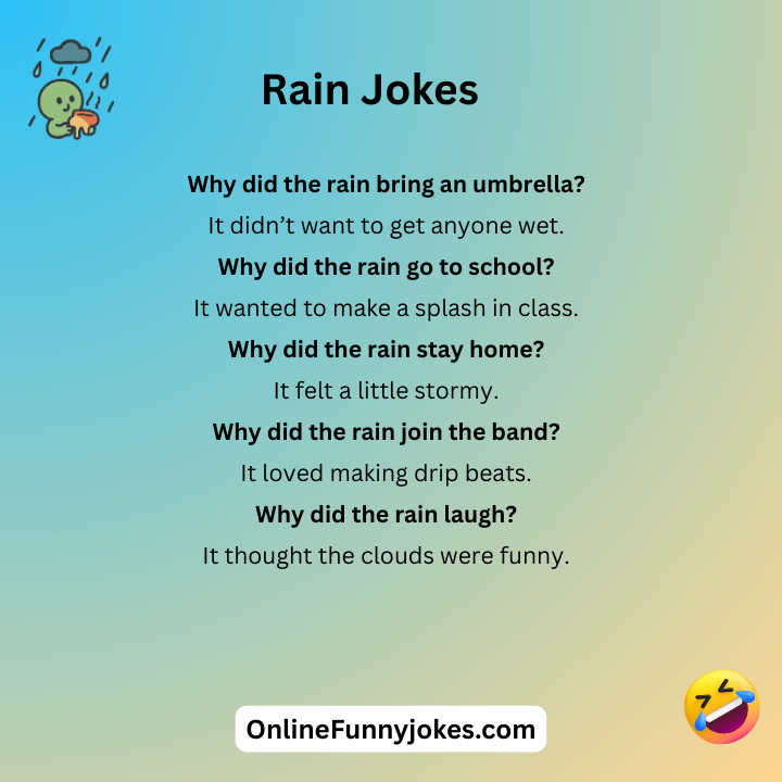 Rain Jokes