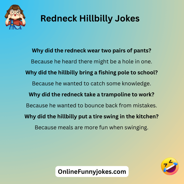 Redneck Hillbilly Jokes