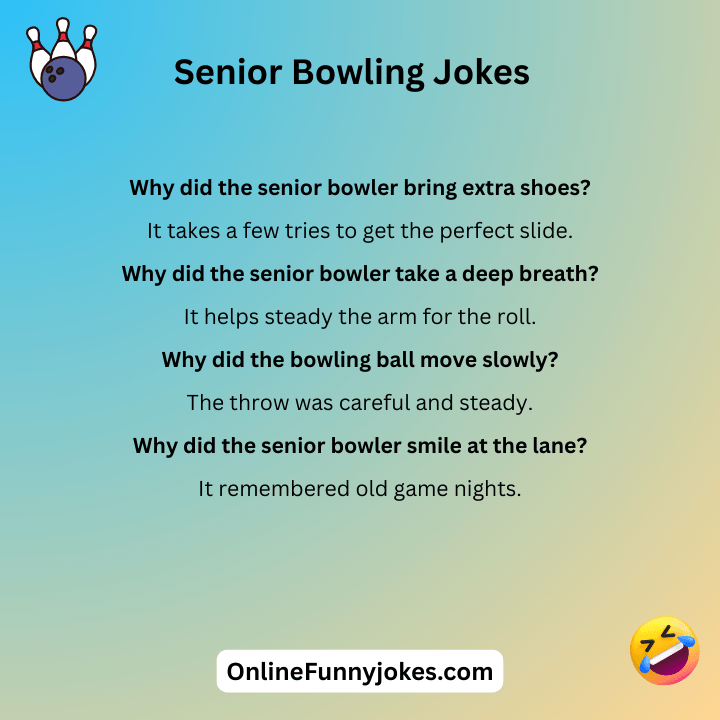 Senior Bowling Jokes