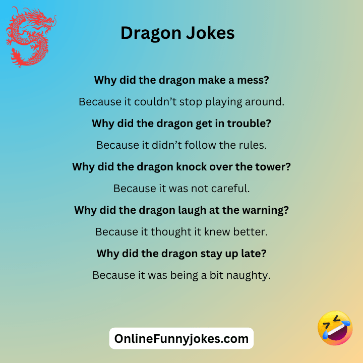 Bad Dragon Jokes