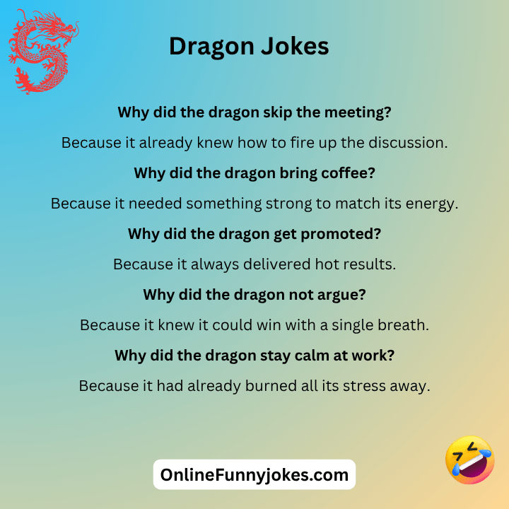 Dragon Jokes For Adults