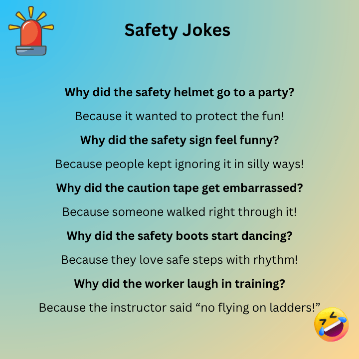 Funny Safety Jokes