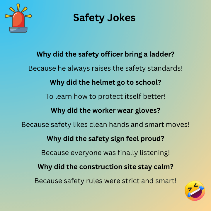 Safety Jokes