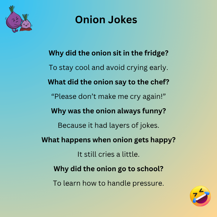 Short Onion Jokes