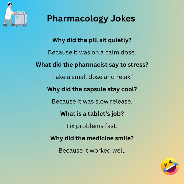Short Pharmacology Jokes