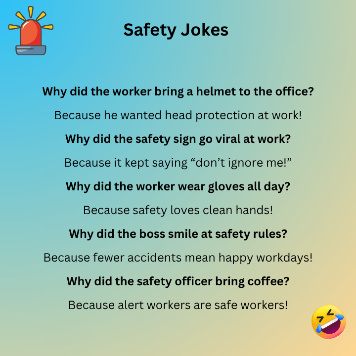 Work Safety Jokes